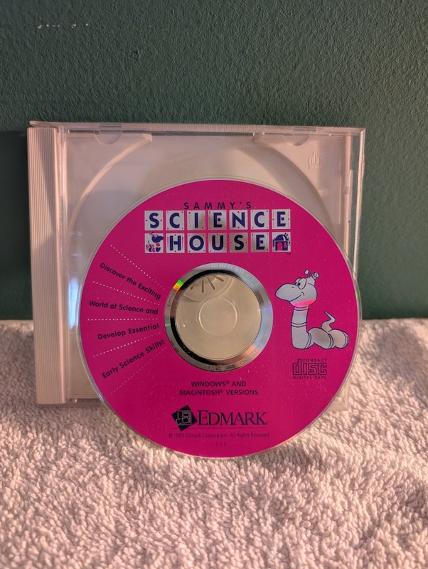 Edmark Sammy’s Science House Science CD Windows/Macintosh Academic/Education