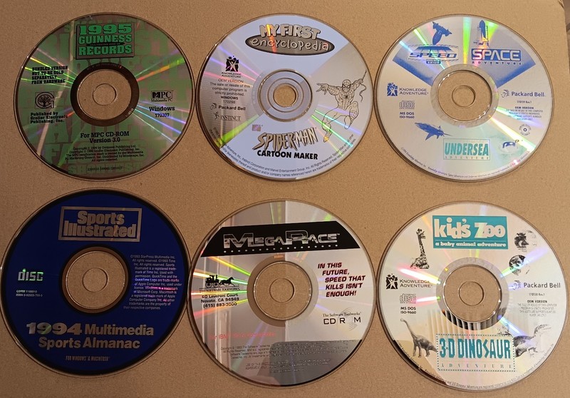 Lot (15) 90's PC CD's Games, Eduction, Magazine Demo, Doom, Journeyman Project, gallery