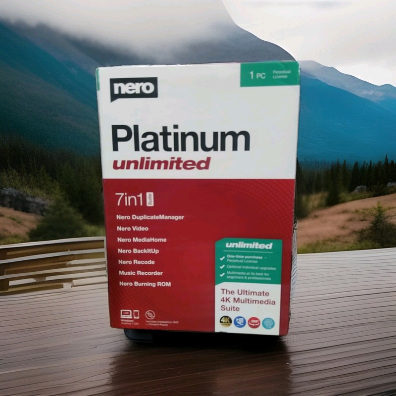 Nero Platinum Unlimited | Video Editing 7 IN 1 SUITE NIB