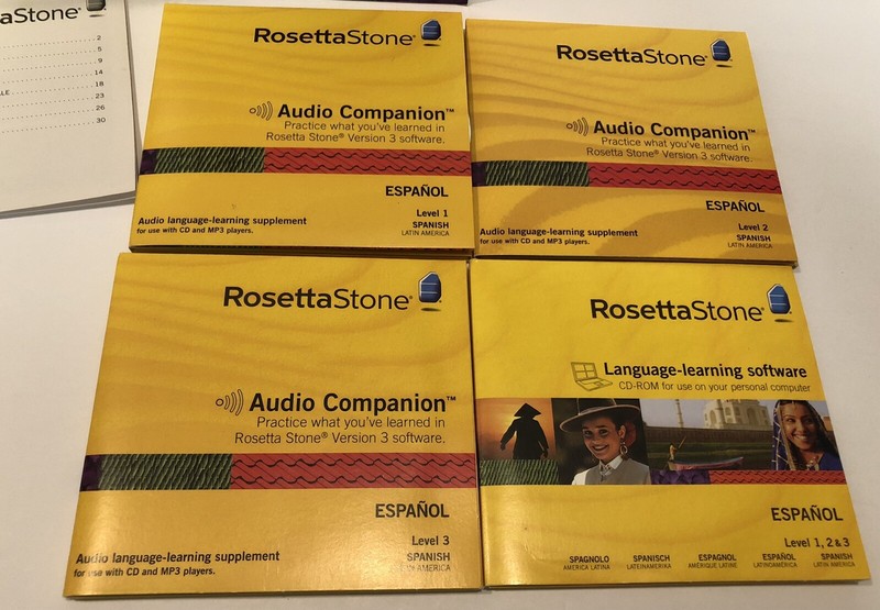 Rosetta Stone Spanish Espanol Level 1, 2 & 3 - 20988 Version 3 WIN/MAC Personal gallery