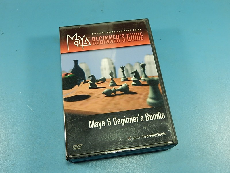 Maya 6 Beginner’s Bundle Guide Alias Learning Tools DVD/CD Data Disc