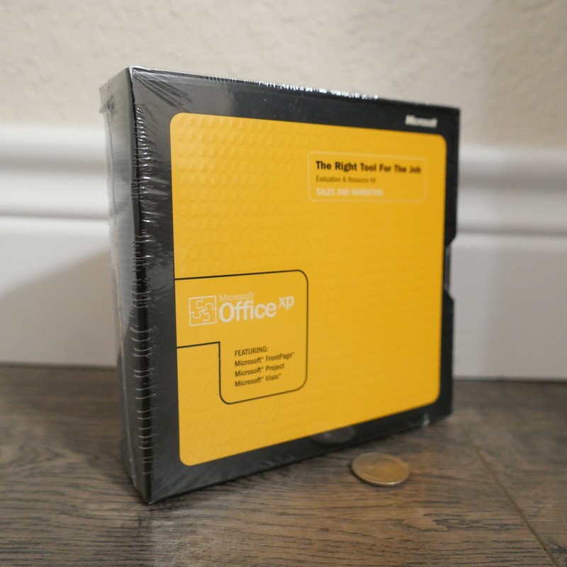 Microsoft Office XP Sales & Marketing Evaluation & Resource Kit FrontPage Visio gallery