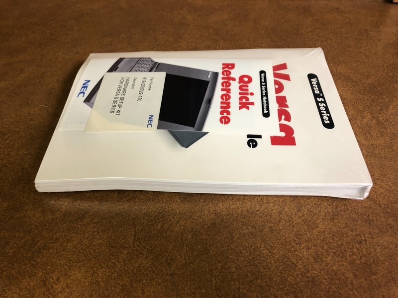 NEC Versa S Series Guide 819-050029-130 gallery