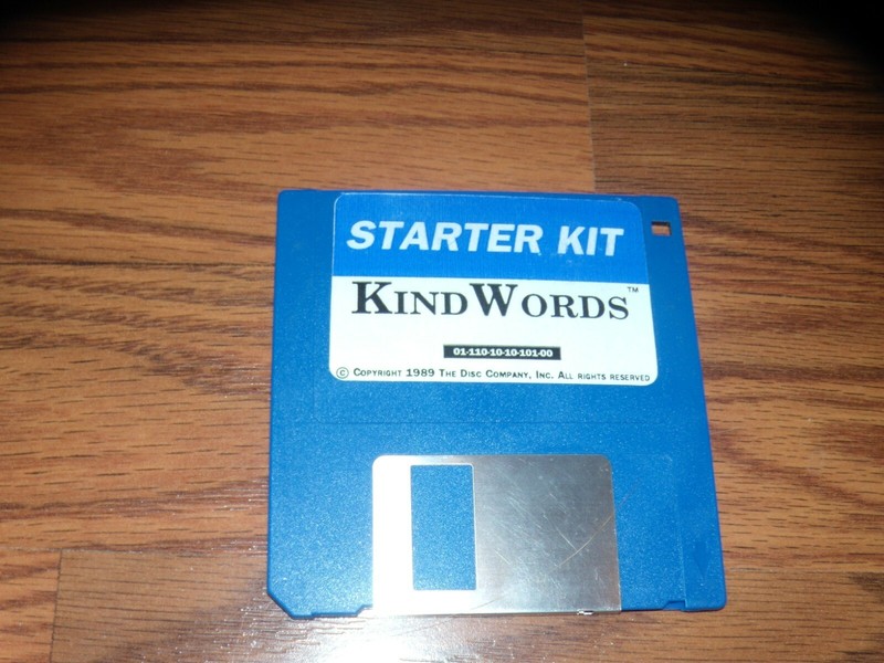 Kind Words Commodore Amiga on 3.5″ disk