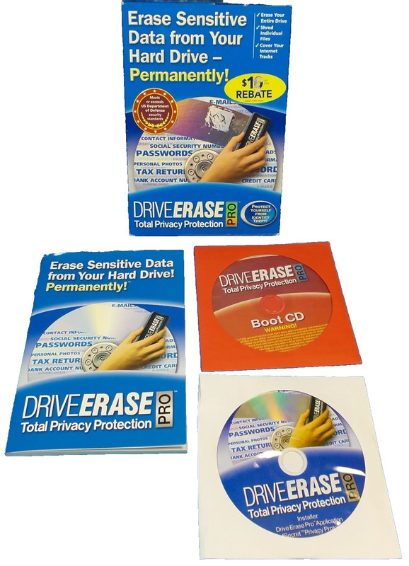Drive Erase Pro - Total Privacy Protection 2005 Nova Development gallery