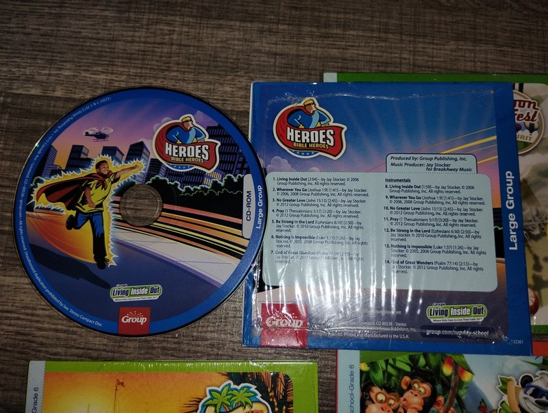 Lot of 7 Group's Living Inside Out Discs PC CD-ROM 2013 Large Group Publishing gallery