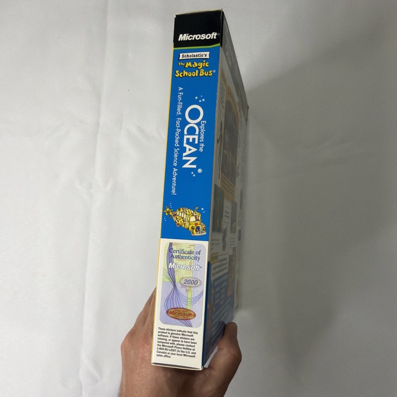 Magic School Bus Explores the Ocean Big Box PC CD-ROM Windows gallery
