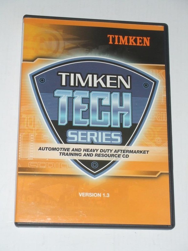 TIMKEN Tech Series v1.3 Automot. & Heavy Duty Aftermarket Training & Resource CD