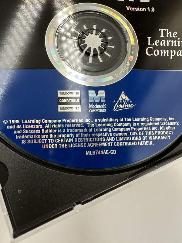 Vintage Success Builder Algebra 2 PC Cd Windows 95 & MacCollectable Software gallery