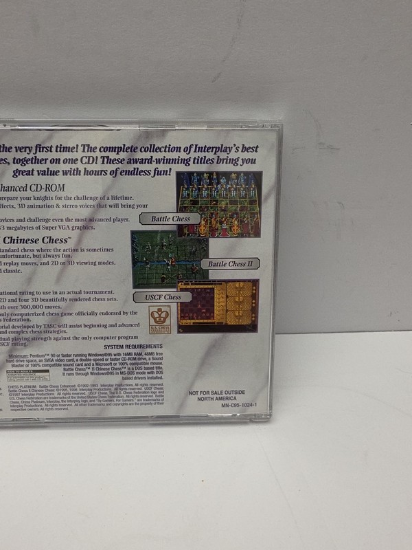 Chess Platinum 3 in 1 Battle Chess I And II PC Game CD Rom gallery