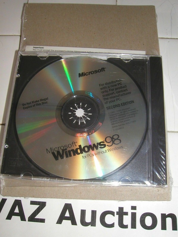 MICROSOFT WINDOWS 98 SECOND EDITION FULL OPERATING SYSTEM WIN 98 SE =NEW= gallery