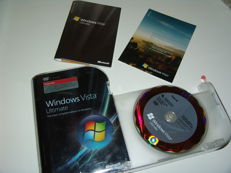 Microsoft Windows Vista Ultimate Upgrade 32 & 64 Bit Genuine Retail 2-Discs gallery
