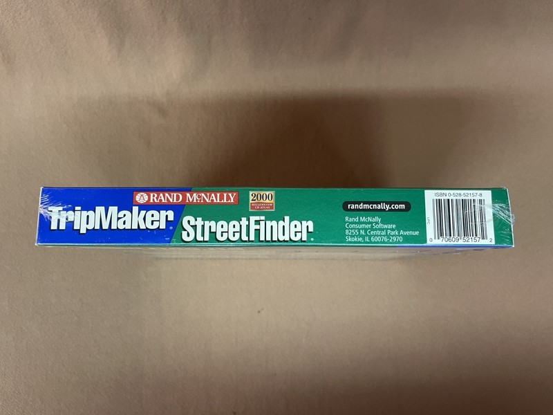 Rand McNally - Trip Maker - Street Finder - CD-ROM - New Factory Sealed gallery