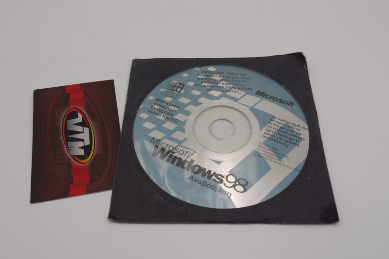 Microsoft Windows 98 Upgrade CD – Greek Edition (1998)