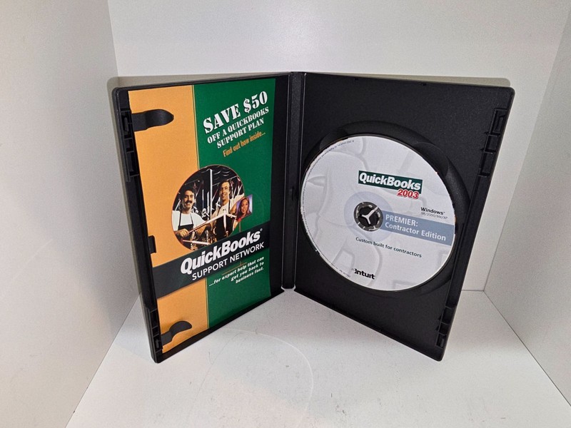Intuit Quickbooks 2003 Premier Contractor Edition Upgrade Only w/Key Code gallery