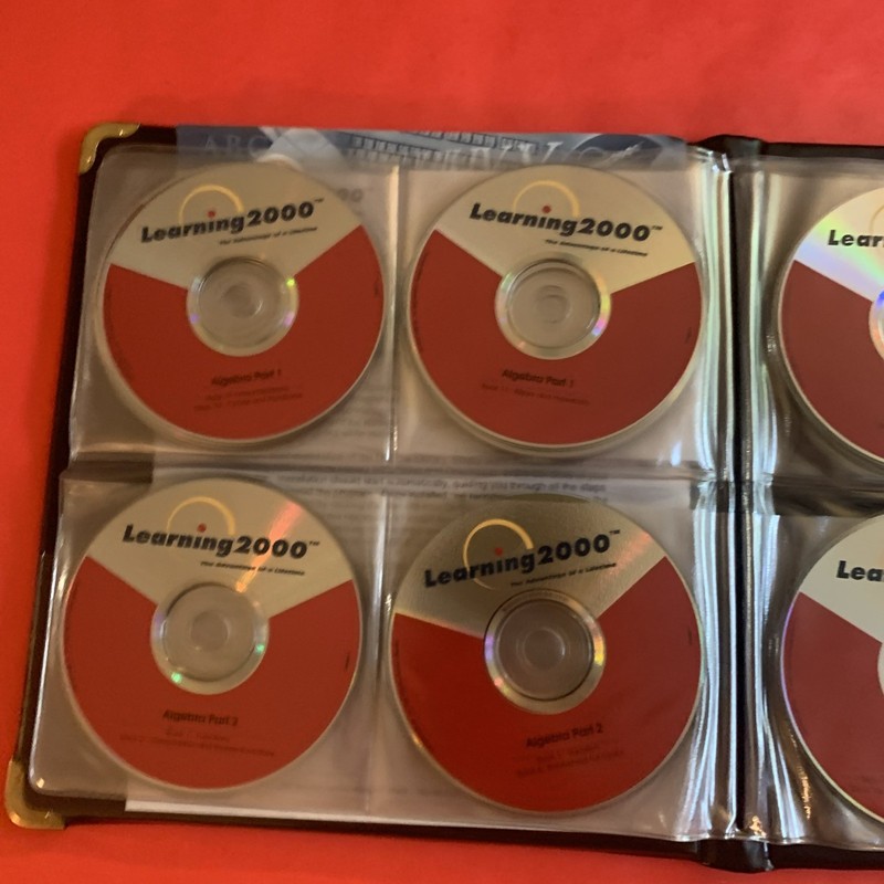 Learning 2000 / the Advantage of a Lifetime Math Algebra Reading Writing 47 CDs gallery