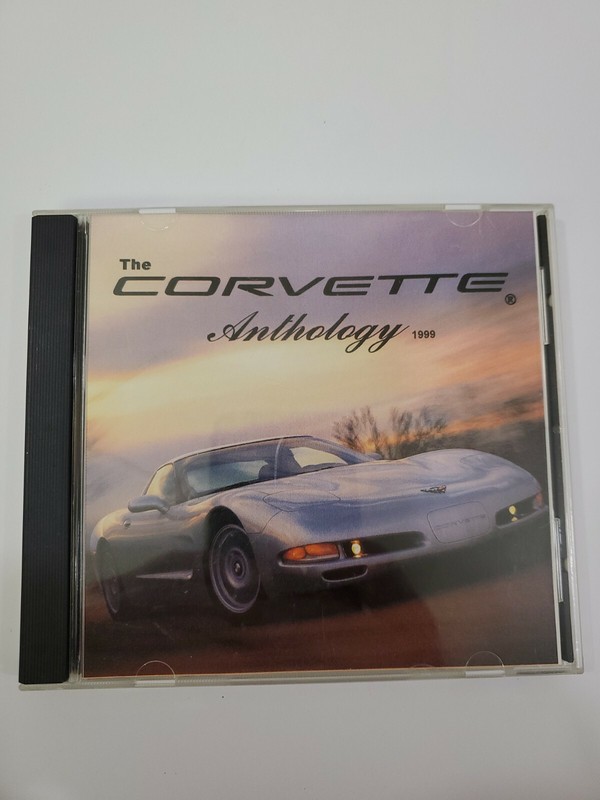1999 The Corvette Anthology Windows 95 CD-ROM Software Hi tech software