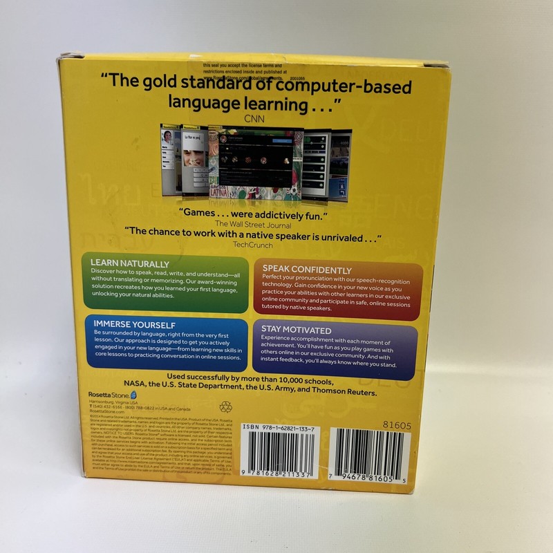 Rosetta Stone Italiano Homeschool Level 1-5 CD gallery