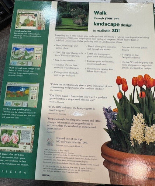 Custom Home and Land Designer 3D CD Rom Box Sets *you get both* gallery