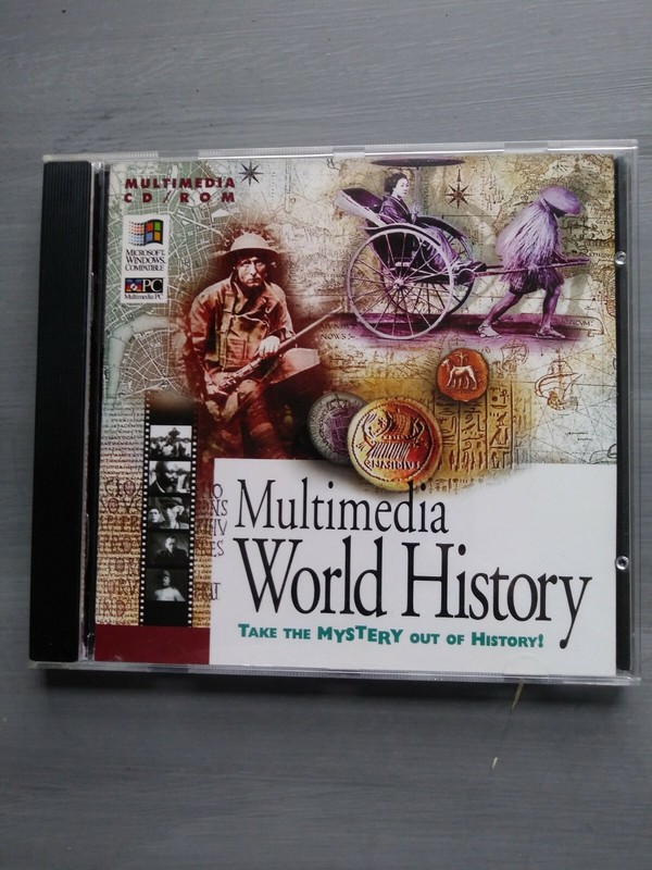 Multimedia World History Take the Mystery Out of History CD Rom