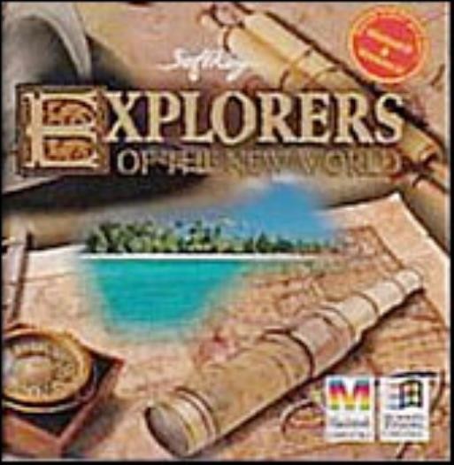 Explorers of New World PC MAC CD learn history Columbus Magellen Cortes kid game