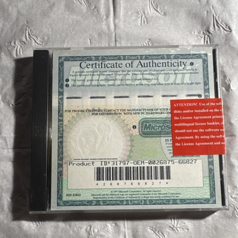 Microsoft Windows CE Server 2.0 OEM Operating System CD English