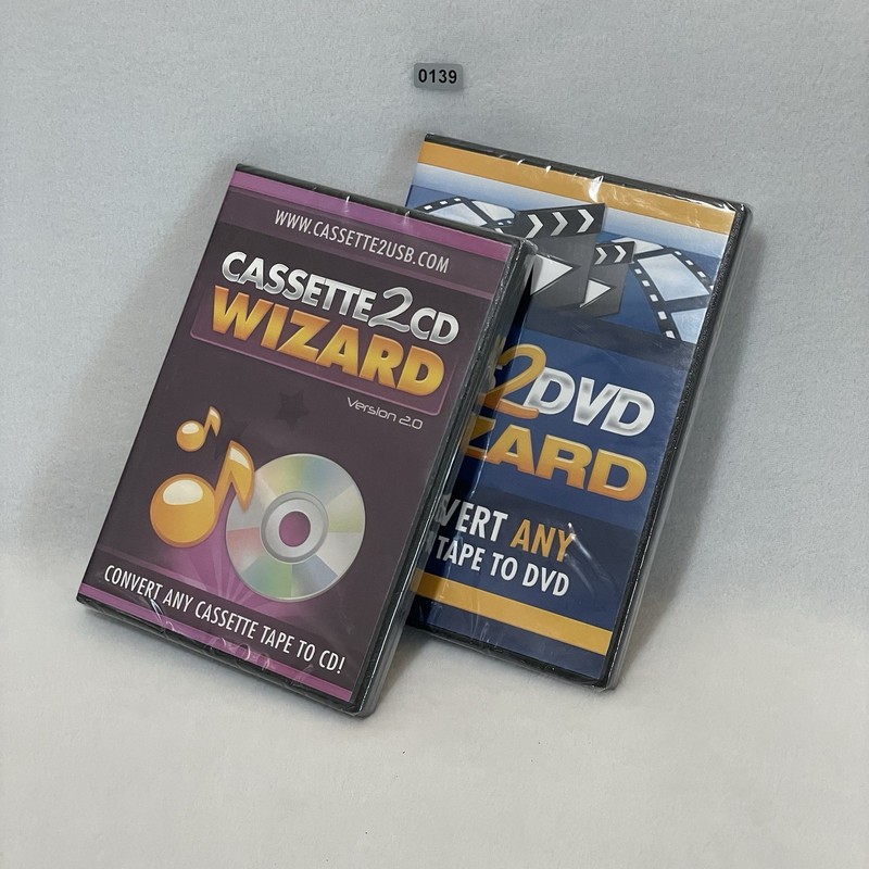 ClearClick VHS to DVD & Cassette to CD Wizard Software NEW SEALED Windows 8 7 XP gallery