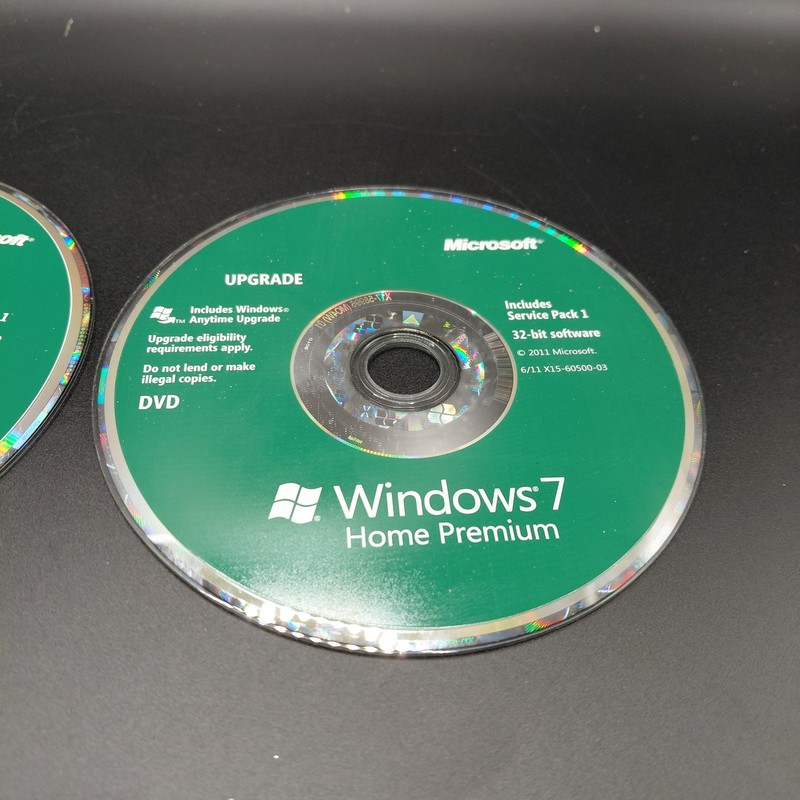 Microsoft Windows 7 Home Premium Vista Upgrade 32 & 64 Bit w/Product Key gallery