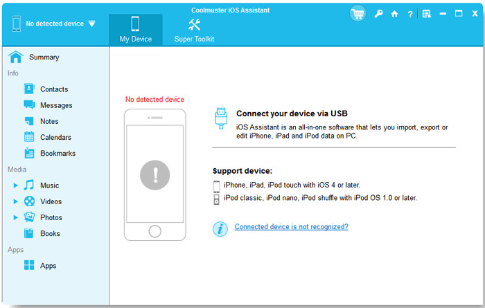 Coolmuster iOS Assistant - Lifetime License(1 PC) for Windows gallery