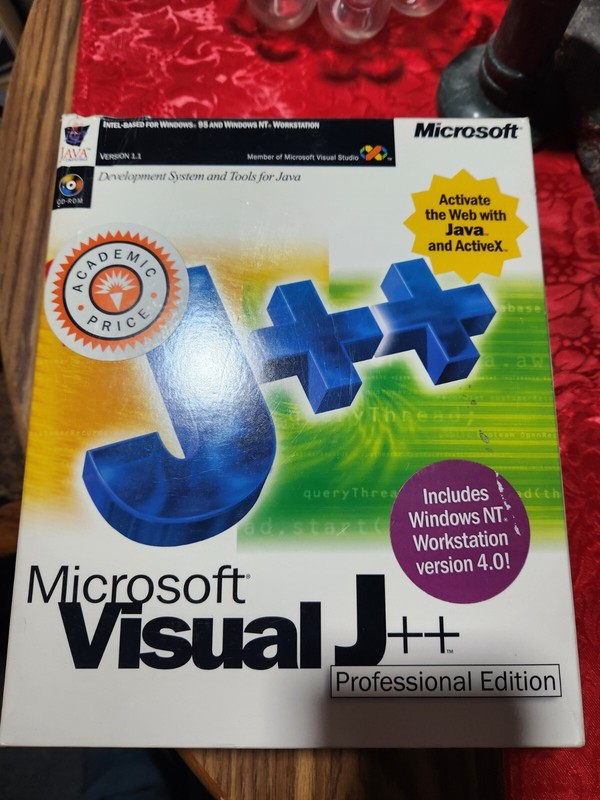 Microsoft Visual J++ Professional Edition
