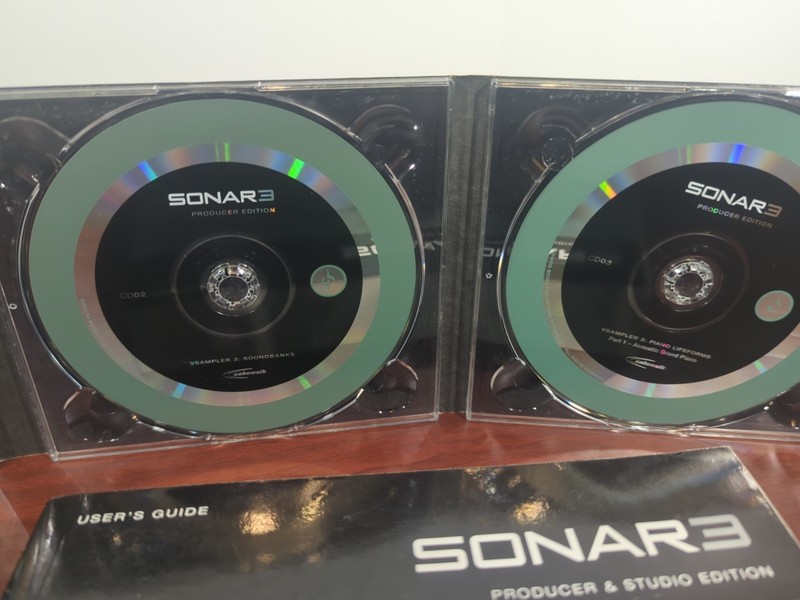 CAKEWALK SONAR3 PRODUCER Edition 3 Disk Set And Users Guide gallery