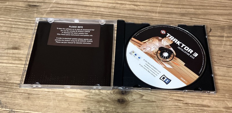 Traktor 3 installation CD Windows XP / Mac OS X Native Instruments gallery