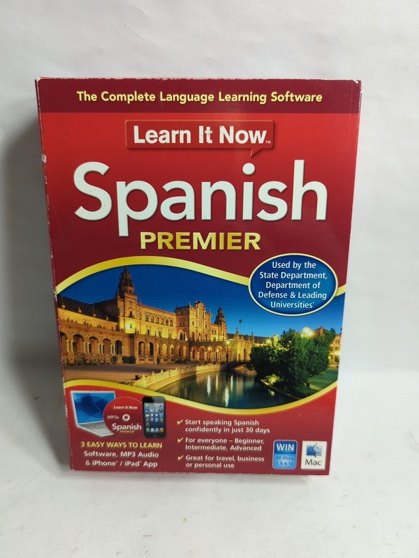 Learn It Now Spanish Premier For Windows/Mac