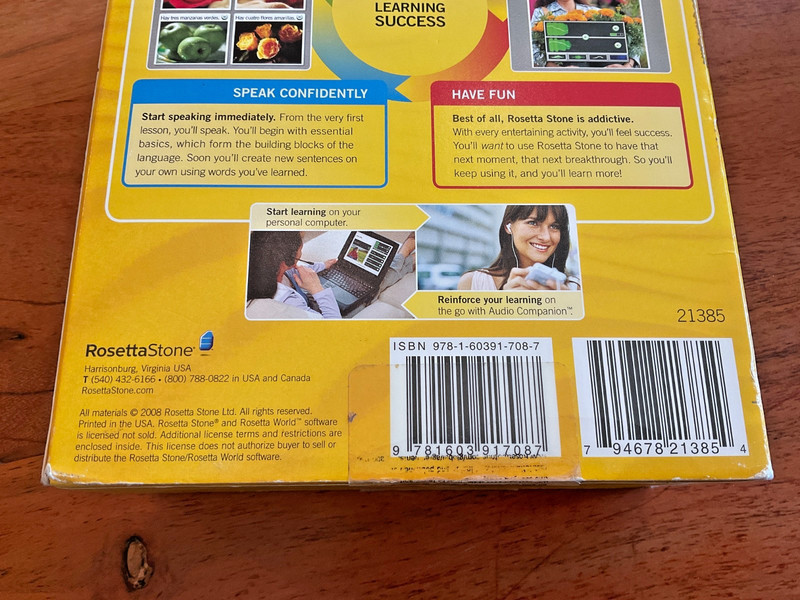 OPEN BOX RosettaStone Hebrew Level 1,2, & 3 Version 3 WIN/MAC CD-ROM Personal ED gallery