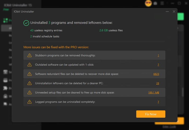 IObit Uninstaller PRO 15 - 3 PC 1 Year - [Download] gallery