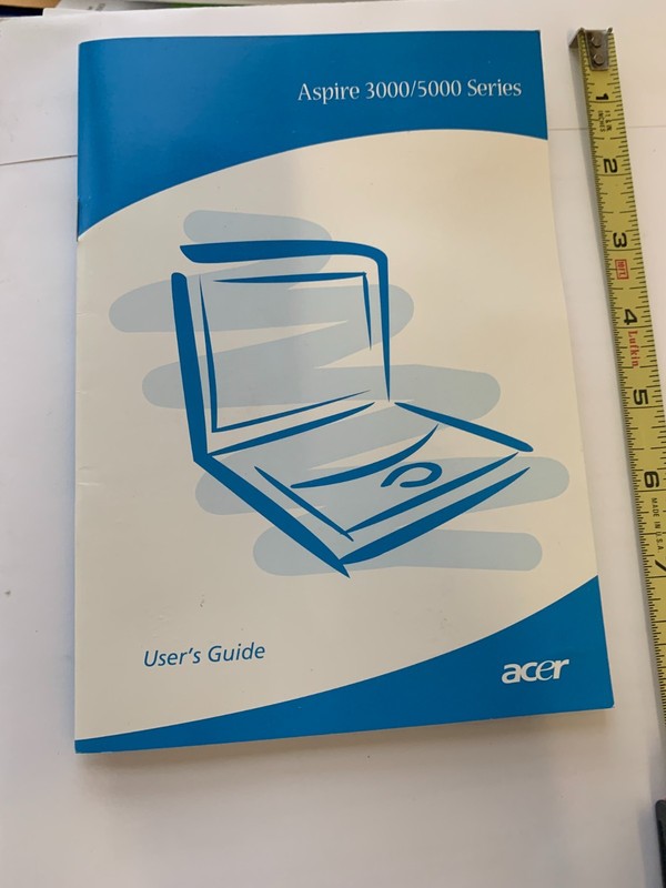 Acer Aspire 3000/5000 Series Laptops’ User’s Guide – 2005