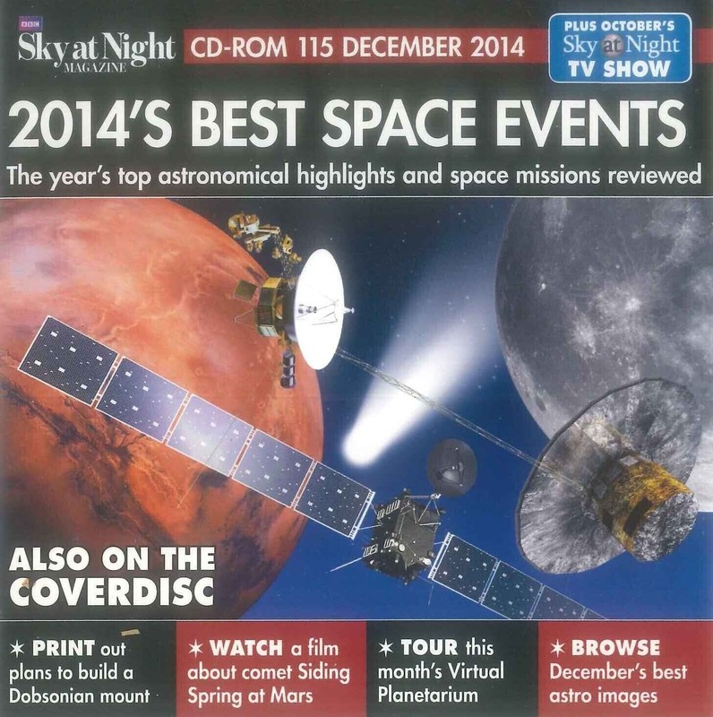 BBC Sky at Night CD-ROM, Best Space Events, #115 December 2014, Windows, Mac