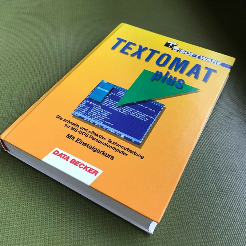 Textomat Plus – IBM/PC Version – Word Processor on Original Disks