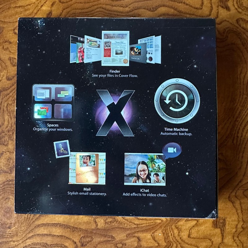 Apple Mac OS X Leopard Version 10.5.1 Install DVD Disk Retail gallery