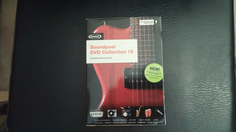 Magix Soundpool DVD Collection 15 Royalty-Free Windows Vista / XP / 7 NIB