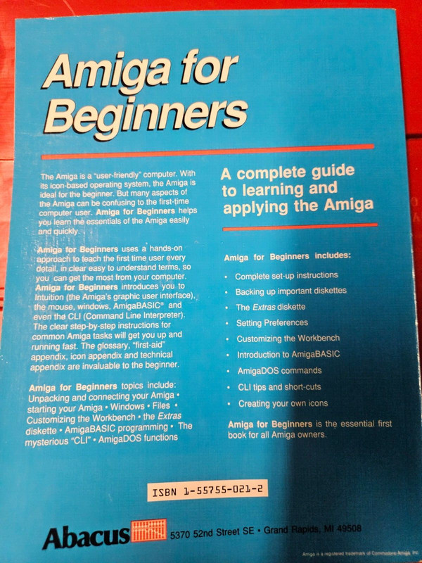 Amiga for Beginners by Abacus gallery