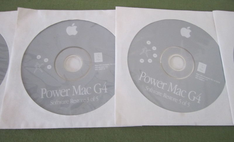 Power Mac G4 Apple Disc Software Set 10 Discs OS 9 OS X gallery