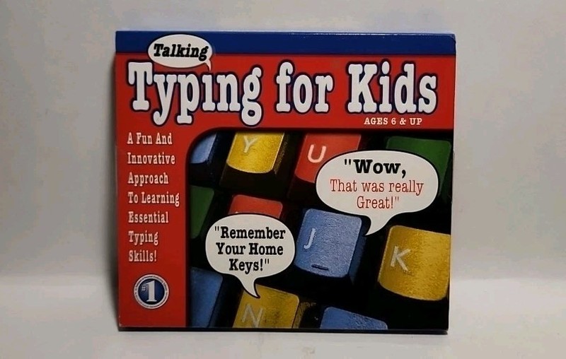 Talking Typing for Kids PC CD-ROM Learning Keyboarding Software 2008 (NEW) 5800