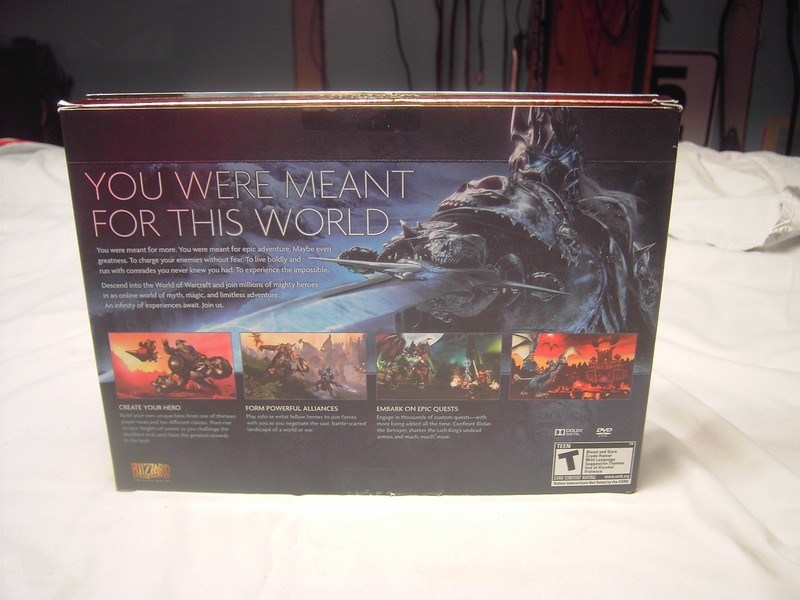 WORLD OF WAR CRAFT PC game for WIN MAC DVD Used gallery