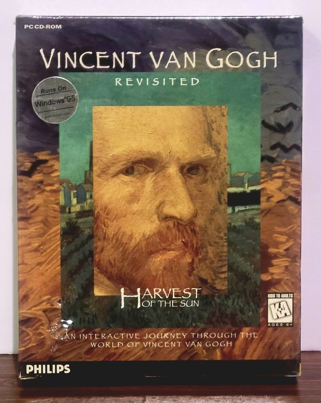 Harvest Of The Sun: Vincent Van Gogh Revisited Philips CD Longbox - NIB Sealed