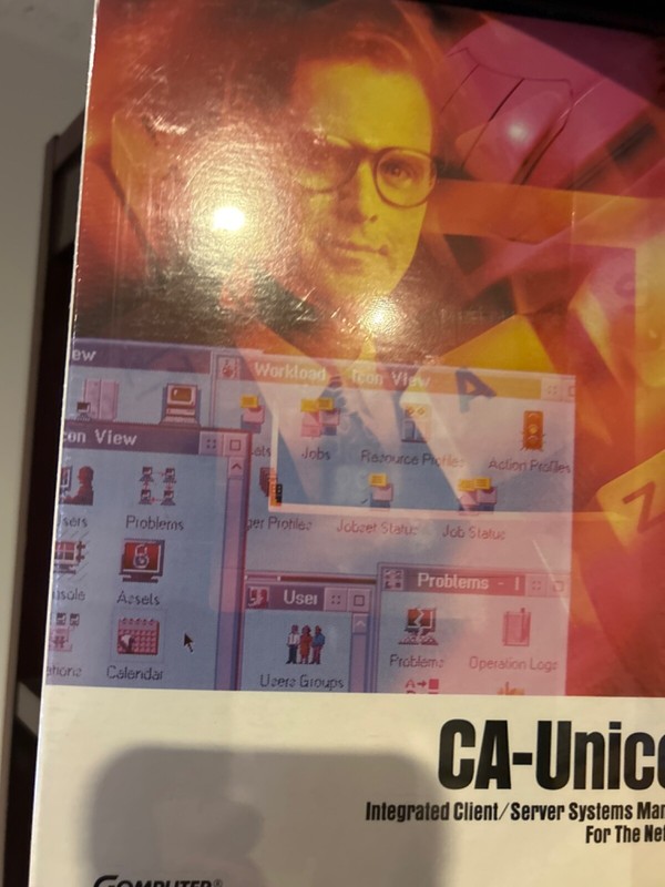 RARE AUTHENTIC$60K BRAND NEW SHRINK WRAPPED CA-UNICENTER SSMS FOR NOVELL NETWARE