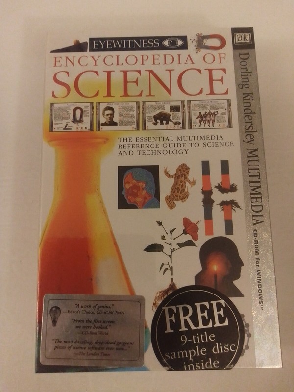 Eyewitness Encyclopedia of Science CD-ROM by DK Publishing for Windows 3.1 to XP