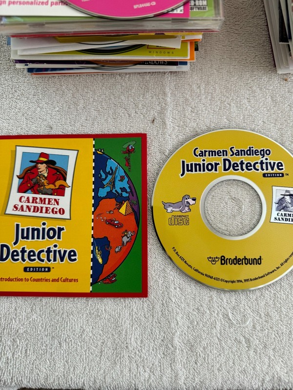 Carmen Sandiego Junior Detective Edition (PC/Mac 1994/95)