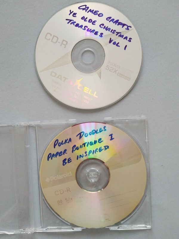 YE OLDE CHRISTMAS TREASURES/POLKA DOODLES PAPER BOUTIQUE - Papercraft CD Rom