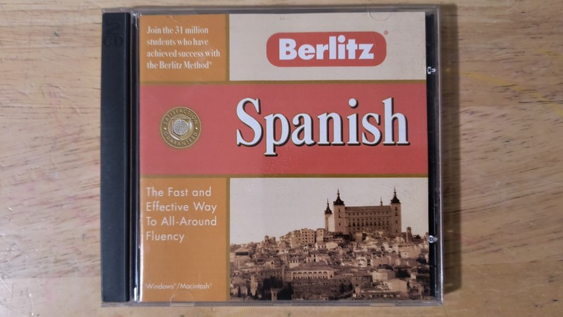 The Learning Company Audio Educational CDs – Berlitz: Spanish Learning Program